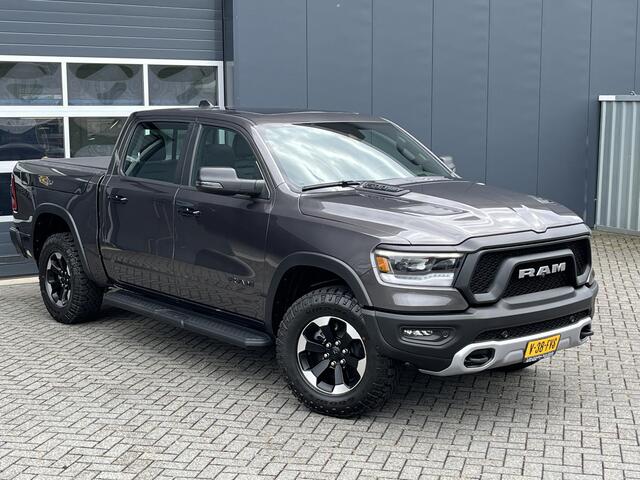 Dodge RAM PICKUP 5.7i V8 HEMI eTorque 400PK CREW CAB REBEL GT | RAMBOX | LUCHTVERING | LPG | LAADBAKKLEP | TREKHAAK | PANODAK | 360CAM | DIGITAAL DASHBOARD