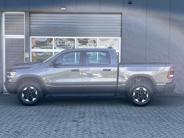 Dodge RAM PICKUP 5.7i V8 HEMI eTorque 400PK CREW CAB REBEL GT | RAMBOX | LUCHTVERING | LPG | LAADBAKKLEP | TREKHAAK | PANODAK | 360CAM | DIGITAAL DASHBOARD