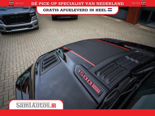 Dodge RAM PICKUP 2025 LARAMIE SPORT HURRICANE 420PK 636 Nm | PRIJS MET LPG EN COVER EN GARANTIE | DUBBELE CABINE | PICK UP | 5 PERSOONS | DC | GRIJSKENTEKEN | VOORAAD 2189 - 9768