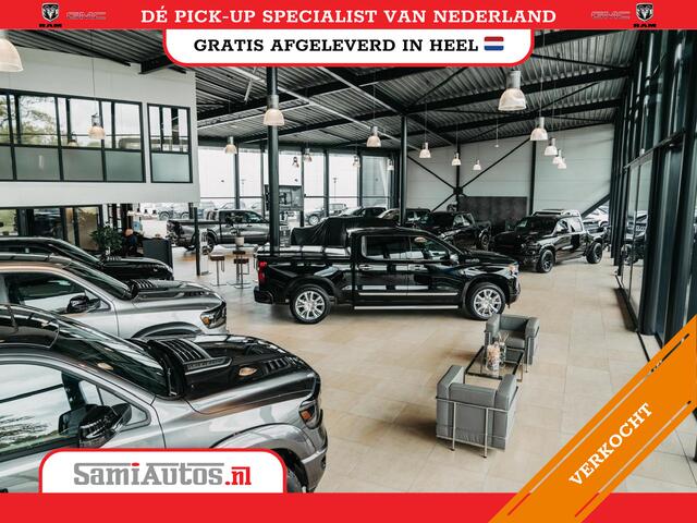 Dodge RAM PICKUP 2025 NIGHT PREMIUM | BOM VOL + 14.4 INCH SCHERM + LUCHTVERING + HUD | HURRICANE 420PK 636 Nm | PRIJS MET LPG EN COVER EN GARANTIE | DUBBELE CABINE | PICK UP | 5 PERSOONS | DC | GRIJSKENTEKEN | PR4 FLAME RED | VOORRAAD NR 2234 - 4995