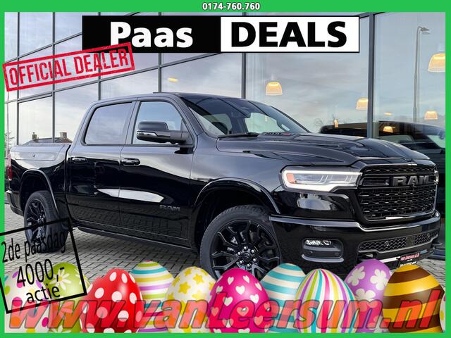 Dodge RAM PICKUP Limited Night 540 PK | Meest Luxueze | Massage stoelen | Pano | H&K | Passenger Screen