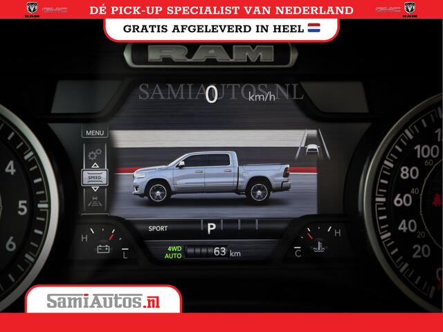 Dodge RAM PICKUP 2025 LARAMIE SPORT HURRICANE 420PK 636 Nm | PRIJS MET LPG EN COVER EN GARANTIE | DUBBELE CABINE | PICK UP | 5 PERSOONS | DC | GRIJSKENTEKEN | Velvet Red Pearl VOORAAD 2218 - 3854