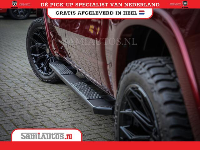 Dodge RAM PICKUP 2025 LARAMIE SPORT HURRICANE 420PK 636 Nm | PRIJS MET LPG EN COVER EN GARANTIE | DUBBELE CABINE | PICK UP | 5 PERSOONS | DC | GRIJSKENTEKEN | Velvet Red Pearl VOORAAD 2218 - 3854