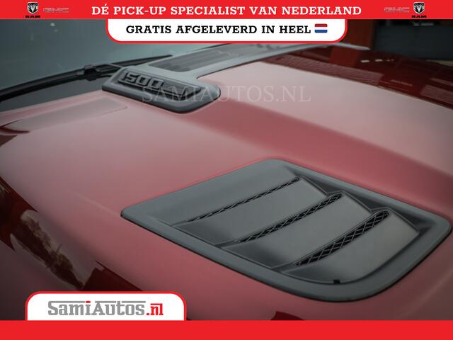 Dodge RAM PICKUP 2025 LARAMIE SPORT HURRICANE 420PK 636 Nm | PRIJS MET LPG EN COVER EN GARANTIE | DUBBELE CABINE | PICK UP | 5 PERSOONS | DC | GRIJSKENTEKEN | Velvet Red Pearl VOORAAD 2218 - 3854