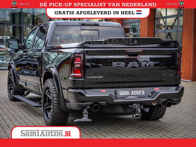 Dodge RAM PICKUP NIGHT PREMIUM 2025 | BOM VOL + 14.4 INCH SCHERM | LUCHTVERING | HUD | 420PK 636 Nm | PRIJS MET LPG EN COVER EN GARANTIE | DUBBELE CABINE | PICK UP | 5 PERSOONS | DC | GRIJSKENTEKEN | VOORRAAD NR 2200 - 0886