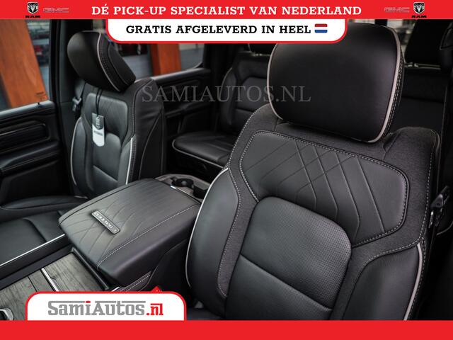 Dodge RAM PICKUP 1500 DE MEEST LUXUEUZE LIMITED NIGHT HIGH OUTPUT H.O 540PK 706 Nm 2025 | XB9 | MASSAGE | BOM VOL | CREW CAB | DUBBELE CABINE | GRIJSKENTEKEN | VOORRAAD NR 2353 - 5412