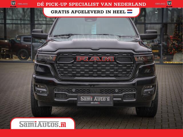 Dodge RAM PICKUP GEEN MEERPRIJS | 2025 | 6 PERSOONS | HURRICANE 420PK 636 Nm | PRIJS MET LPG EN GARANTIE | DUBBELE CABINE | PICK UP | 5 PERSOONS | DC | GRIJSKENTEKEN | VOORAAD 2217- 2911 | TOP DEAL ! PRIJS ZO ALS OP DE FOTO !!!