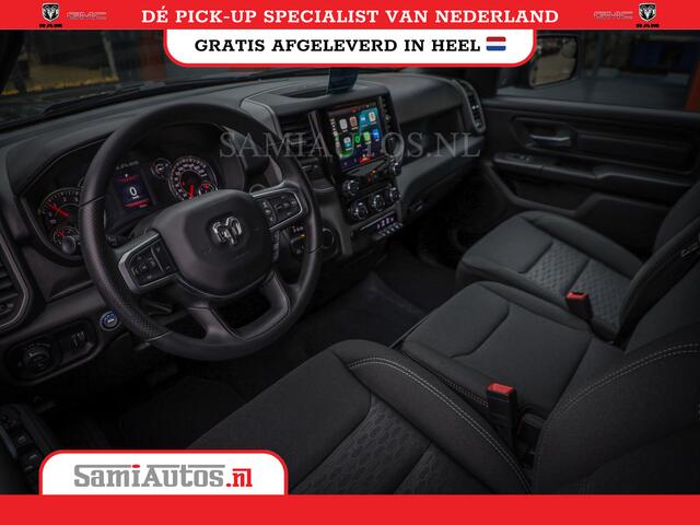 Dodge RAM PICKUP GEEN MEERPRIJS | 2025 | 6 PERSOONS | HURRICANE 420PK 636 Nm | PRIJS MET LPG EN GARANTIE | DUBBELE CABINE | PICK UP | 5 PERSOONS | DC | GRIJSKENTEKEN | VOORAAD 2217- 2911 | TOP DEAL ! PRIJS ZO ALS OP DE FOTO !!!