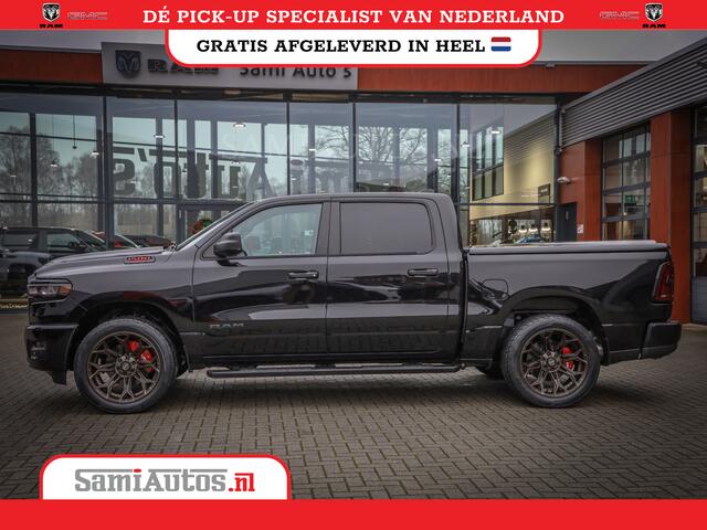 Dodge RAM PICKUP GEEN MEERPRIJS | 2025 | 6 PERSOONS | HURRICANE 420PK 636 Nm | PRIJS MET LPG EN GARANTIE | DUBBELE CABINE | PICK UP | 5 PERSOONS | DC | GRIJSKENTEKEN | VOORAAD 2217- 2911 | TOP DEAL ! PRIJS ZO ALS OP DE FOTO !!!