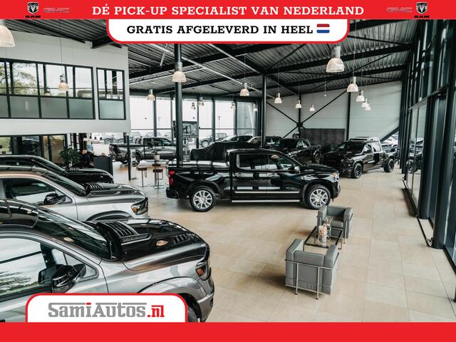 Dodge RAM PICKUP GEEN MEERPRIJS | 2025 | 6 PERSOONS | HURRICANE 420PK 636 Nm | PRIJS MET LPG EN GARANTIE | DUBBELE CABINE | PICK UP | 5 PERSOONS | DC | GRIJSKENTEKEN | VOORAAD 2217- 2911 | TOP DEAL ! PRIJS ZO ALS OP DE FOTO !!!