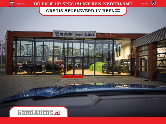 Dodge RAM PICKUP 1500 DE MEEST LUXUEUZE LIMITED NIGHT HIGH OUTPUT H.O 540PK 706 Nm 2025 | XB9 | MASSAGE | BOM VOL | CREW CAB | DUBBELE CABINE | GRIJSKENTEKEN | VOORRAAD NR 2334 - 5409