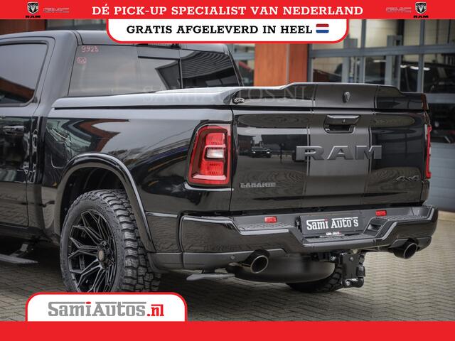 Dodge RAM PICKUP PREMIUM | MAY 2025 BOM VOL | HEAD UP + 14.4 INCH SCHERM | LUCHTVERING | 420PK 636 Nm | PRIJS MET LPG EN COVER EN GARANTIE | DUBBELE CABINE | PICK UP | 5 PERSOONS | DC | GRIJSKENTEKEN | VOORRAAD NR 2288 - 4952