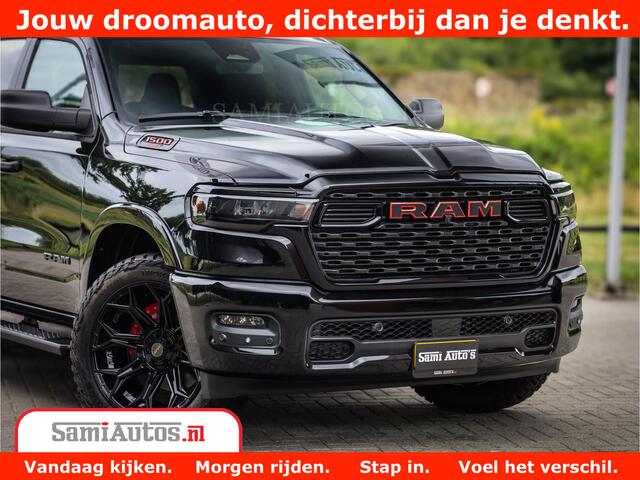 Dodge RAM PICKUP TradesMan 6 Persoons Uitvoering | 420Pk 636Nm | Pick-Up | Comfortabele Dubbele Cabine met Royale 6 Zitplaatsen | BPM vrij | Nu Leverbaar uit Voorraad | Voorraad Nr 2217- 2911