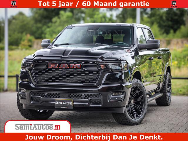 Dodge RAM PICKUP TradesMan 6 Persoons Uitvoering | 420Pk 636Nm | Pick-Up | Comfortabele Dubbele Cabine met Royale 6 Zitplaatsen | BPM vrij | Nu Leverbaar uit Voorraad | Voorraad Nr 2217- 2911