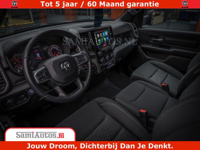 Dodge RAM PICKUP TradesMan 6 Persoons Uitvoering | 420Pk 636Nm | Pick-Up | Comfortabele Dubbele Cabine met Royale 6 Zitplaatsen | BPM vrij | Nu Leverbaar uit Voorraad | Voorraad Nr 2217- 2911