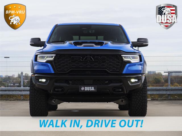 Dodge RAM PICKUP | RHO | 3.0L Twin-Turbo I6 | 4x4 | Crew Cab | Black Edition | Panoramadak | 14,4-inch Touchscreen | Passenger Display | Getoonde accessoires zijn verkrijgbaar tegen meerprijs