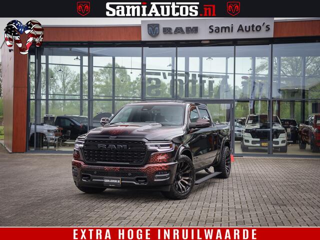 Dodge RAM PICKUP COBRA EDITION | All-In Prijs | Limited Night High Output 540HP 706Nm | Massage + Full Option | De Meest Luxe en Volle Pick-Up in zijn Klasse | Cobra pakket tegen meerprijs! | Comfortabele Dubbele Cabine met Royale 5 Zitplaatsen | BPM vrij | Nu Leverbaar u