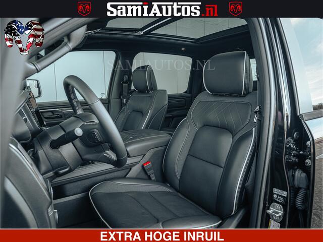 Dodge RAM PICKUP Limited SPORT H.O 540HP 706Nm | Massage + Full Option | De Meest Luxe en Volle Pick-Up in zijn Klasse | Comfortabele Dubbele Cabine met Royale 5 Zitplaatsen | BPM vrij | Nu Leverbaar uit Voorraad | Voorraad Nr 2348 - 5158