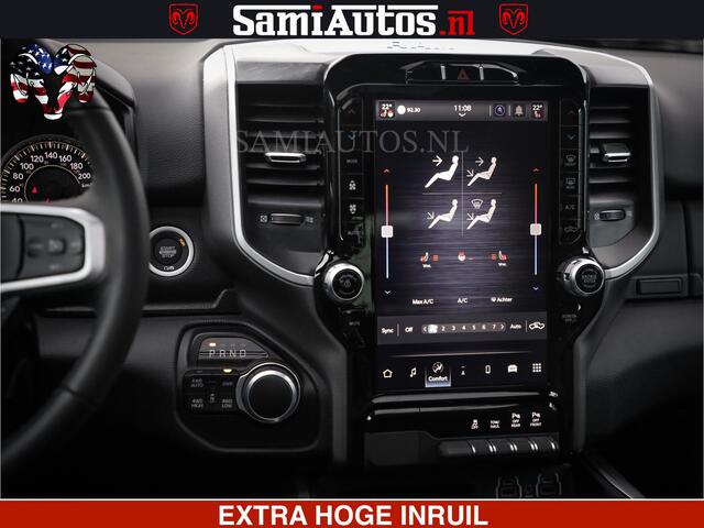 Dodge RAM PICKUP SPORT | 5.7 V8 4x4 HEMI | PANORAMA DAK | GROOTSCHEM 12 INCH | LPG | Patriot Blue CREW CAB | DUBBELE CABINE | 5 PERSOONS | DC | VOORRAAD NR 2560 - 3327