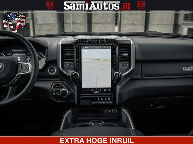 Dodge RAM PICKUP SPORT | 5.7 V8 4x4 HEMI | PANORAMA DAK | GROOTSCHEM 12 INCH | LPG | Patriot Blue CREW CAB | DUBBELE CABINE | 5 PERSOONS | DC | VOORRAAD NR 2557 - 3328