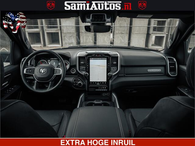 Dodge RAM PICKUP SPORT | 5.7 V8 4x4 HEMI | PANORAMA DAK | GROOTSCHEM 12 INCH | LPG | Patriot Blue CREW CAB | DUBBELE CABINE | 5 PERSOONS | DC | VOORRAAD NR 2555 - 3325