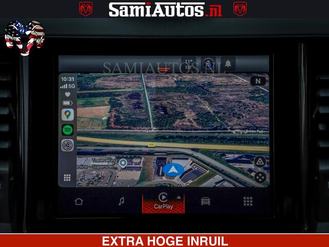 Dodge RAM PICKUP RS LEDER RODE STIKSELS | 6 PERSOONS | 420Pk 636Nm | Pick-Up | Comfortabele Dubbele Cabine met Royale 6 Zitplaatsen | BPM vrij | Nu Leverbaar uit Voorraad | Voorraad Nr 2217- 2911