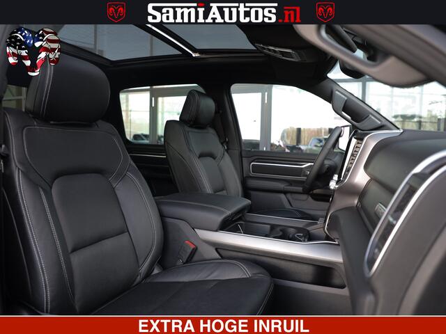 Dodge RAM PICKUP SPORT | 5.7 V8 4x4 HEMI | PANORAMA DAK | GROOTSCHEM 12 INCH | LPG | Diamond Black Pearl | CREW CAB | DUBBELE CABINE | 5 PERSOONS | DC | VOORRAAD NR 2554 - 6048