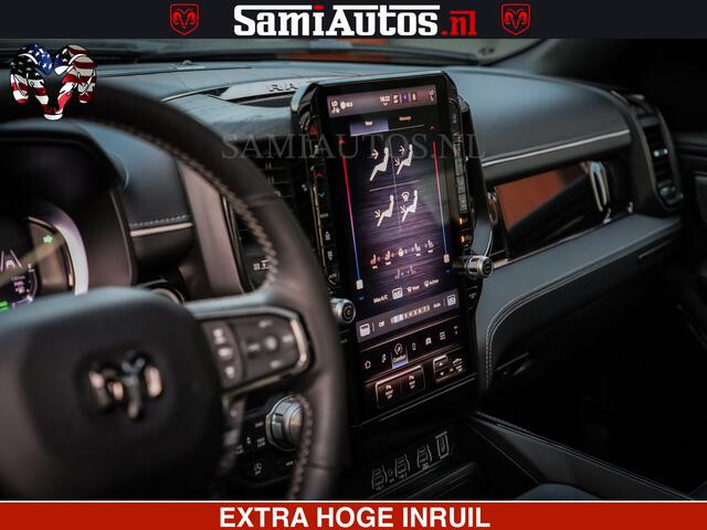 Dodge RAM PICKUP Limited H.O 540HP 706Nm | Massage + Full Option | De Meest Luxe en Volle Pick-Up in zijn Klasse | Comfortabele Dubbele Cabine met Royale 5 Zitplaatsen | BPM vrij | Nu Leverbaar uit Voorraad | Voorraad Nr 2304 - 8540