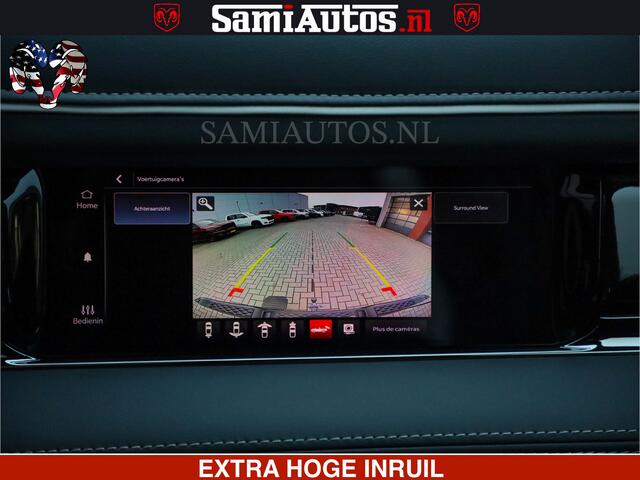 Dodge RAM PICKUP LIMITED NIGHT H.O 540 PK 706 Nm | XB9 | MASSAGE | BOM VOL | CREW CAB | DUBBELE CABINE | GRIJSKENTEKEN | 5 PERSOONS | DE MEEST LUXUEUZE en BEGEERDE Pick-up