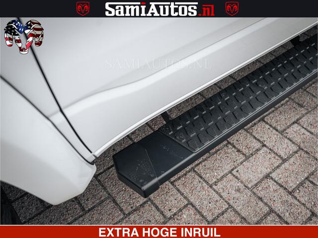 Dodge RAM PICKUP V8 5.7 402PK | LARAMIE SPORT | Krachtige Hemi | Panorama Dak | 12' Scherm | LPG | Comfortabele Dubbele Cabine met Royale 5 Zitplaatsen | NIEUW EN BPM vrij | Nu Leverbaar uit Voorraad | Nr 2529 - 1277 |