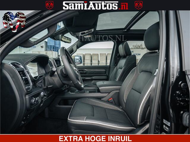 Dodge RAM PICKUP Limited H.O 540HP 706Nm | Massage + Full Option | De Meest Luxe en Volle Pick-Up in zijn Klasse | Comfortabele Dubbele Cabine met Royale 5 Zitplaatsen | BPM vrij | Nu Leverbaar uit Voorraad | Voorraad Nr 2304 - 8540