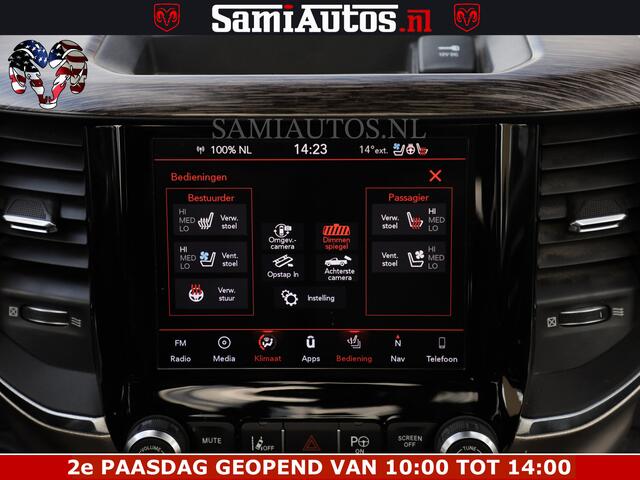 Dodge RAM PICKUP MEGA VOL 5.7 V8 HEMI 402 PK | LUCHTVERING | ADAPTIVE CRUISE | PANODAK | 360 CAMERA | OPEN UITLAAT KLEP | CREW CAB | DUBBELE CABINE | 5 PERSOONS | DC |