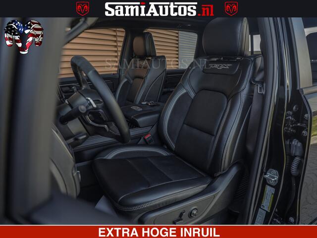 Dodge RAM PICKUP TRX HELLCAT | 6.2 V8 712PK SUPERCHARGER | FULLY LOADED | CARBON | BLACK ON BLACK | CREW CAB | DUBBELE CABINE | 5 PERSOONS |