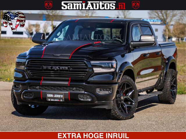 Dodge RAM PICKUP GT HULK | 5.7 V8 HEMI | VIRTUAL COCKPIT | HEAD-UP | ADAPTIVE CRUISE | 360 CAMERA | TRX PACK | Comfortabele Dubbele Cabine met Royale 5 Zitplaatsen | BPM vrij
