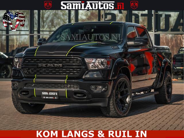 Dodge RAM PICKUP SPORT | 5.7 V8 4x4 HEMI | PANORAMA DAK | GROOTSCHEM 12 INCH | LPG | Diamond Black Pearl | CREW CAB | DUBBELE CABINE | 5 PERSOONS | DC | VOORRAAD NR 2554 - 6048
