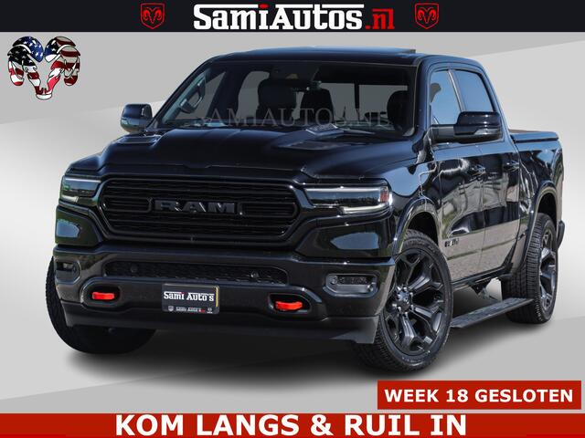 Dodge RAM PICKUP BLACK OPS LIMITED 5.7 V8 4x4 | HUD | LUCHTVERING | BOM VOL | CREW CAB | DUBBELE CABINE | 5 PERSOONS | DC |