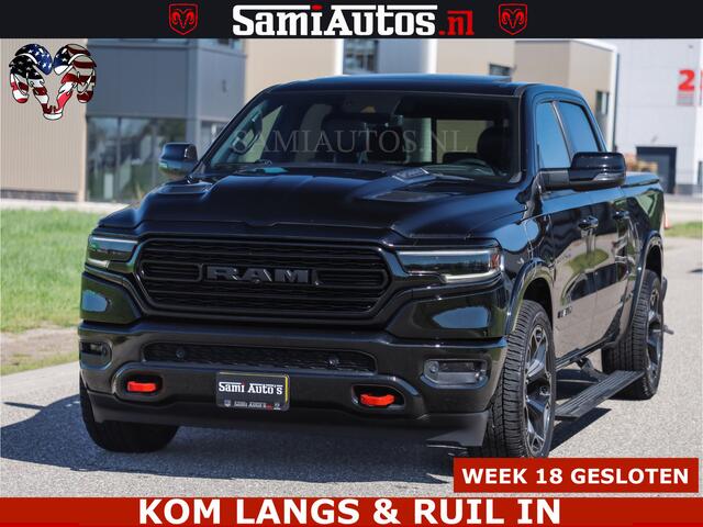 Dodge RAM PICKUP BLACK OPS LIMITED 5.7 V8 4x4 | HUD | LUCHTVERING | BOM VOL | CREW CAB | DUBBELE CABINE | 5 PERSOONS | DC |