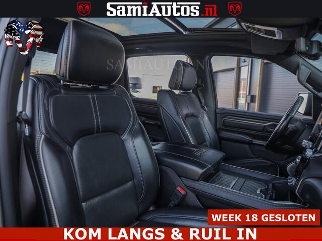 Dodge RAM PICKUP HULK PACK LIMITED | 5.7 V8 | WIDE BODY | STRIPING | HUD | LUCHTVERING | OPEN UITLAAT KLEP | BOM VOL CREW CAB | DUBBELE CABINE | DC | 5 PERSOONS |