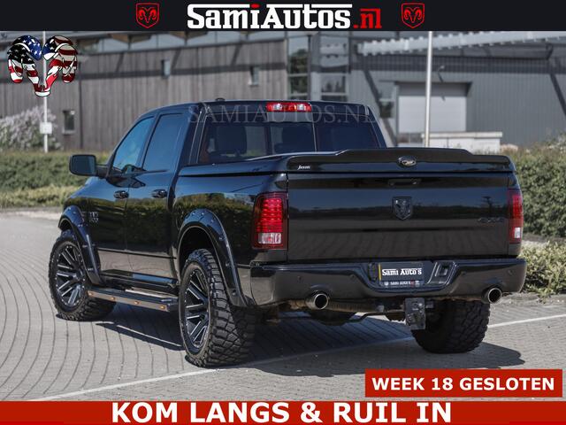Dodge RAM PICKUP HULK | BTW VRIJ MARGE | 5.7 V8 4x4 | SPORT | TOP STAAT | OPEN UITLAAT KLEP | WIDE BODY | DUBBELE CABINE | 5 PERSOONS |