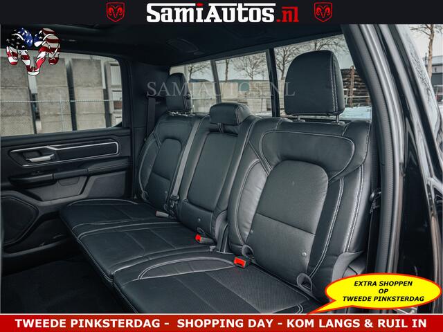 Dodge RAM PICKUP SPORT | 5.7 V8 4x4 HEMI | PANORAMA DAK | GROOTSCHERM 12 INCH | LPG | Diamond Black Pearl | CREW CAB | DUBBELE CABINE | 5 PERSOONS | DC | VOORRAAD NR 2554 - 6048