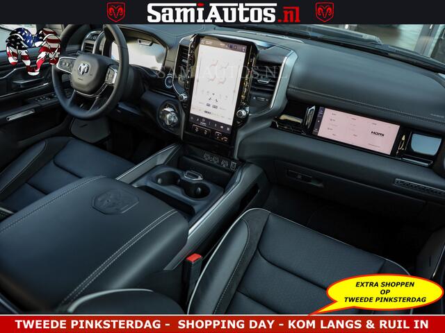 Dodge RAM PICKUP PREMIUM | Full Option | De Meest Luxe Pick-Up in zijn Klasse | Comfortabele Dubbele Cabine met Royale 5 Zitplaatsen | BPM vrij | Nu Leverbaar uit Voorraad | Voorraad Nr 2230 - 8765