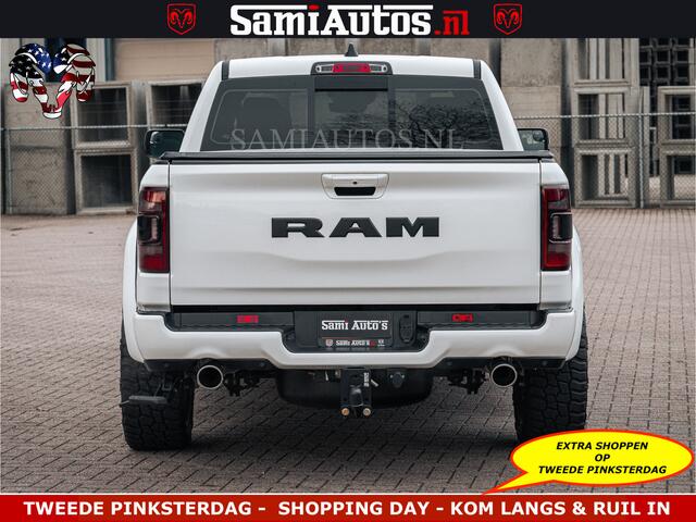 Dodge RAM PICKUP V8 5.7 402PK | LARAMIE SPORT | Krachtige Hemi | Panorama Dak | 12' Scherm | LPG | Comfortabele Dubbele Cabine met Royale 5 Zitplaatsen | NIEUW EN BPM vrij | Nu Leverbaar uit Voorraad | Nr 2529 - 1277 |