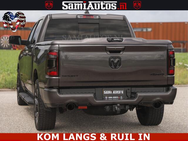 Dodge RAM PICKUP SPORT | 5.7 V8 HEMI 402PK | GRANITE CRYSTAL | GROOTSCHERM | PANO | LIMITED WIELEN | DUBBEL CABINE DC | 5 PERSOONS | GRIJSKENTEKEN |