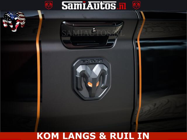 Dodge RAM PICKUP LIMITED SPORT H.O 540HP 706Nm | Massage + Full Option | De Meest Luxe en Volle Pick-Up in zijn Klasse | Comfortabele Dubbele Cabine met Royale 5 Zitplaatsen | BPM vrij | Nu Leverbaar uit Voorraad | Voorraad Nr 2355 - 5149