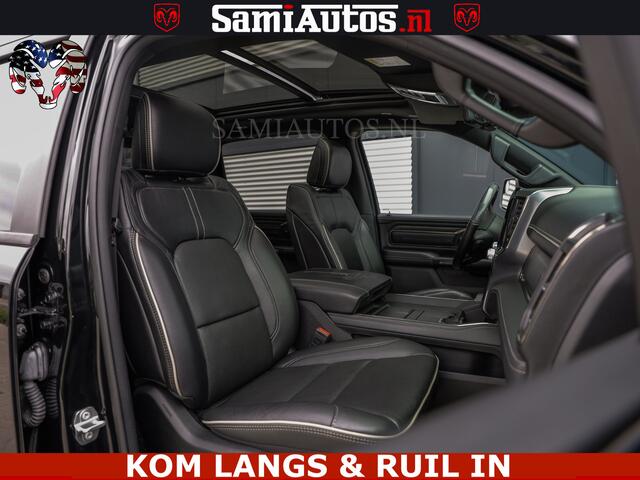 Dodge RAM PICKUP LIMITED | TRAINHORN | | HUD | UITLAATKLEP | LUCHTVERING | STRIPING | PANODAK | BOM VOL | BLAUW VOORRUIT | 5.7 V8 HEMI 402PK | DC | DUBBELE CABINE | 5 PERSOONS | GRIJSKENTEKEN PICK UP | EERSTE EIGENAAR | OPEN UITLAAT KLEP & TRAIN HORN | | De specialist in 