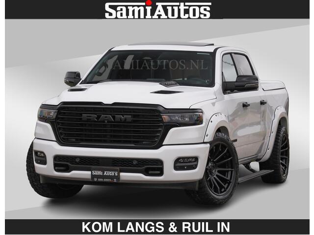 Dodge RAM PICKUP HUD | 420PK | LUCHTVERING | PANO | PASSAGIERSSCHERM | BOM EN BOM VOL | Comfortabele Dubbele Cabine met Royale 5 Zitplaatsen | DODGE RAM PREMIUM LARAMIE EDITION | Voorraad Nr 2230 - 8765 | De specialist in Amerikaanse pick-ups in Nederland en Europa.