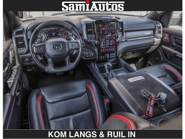 Dodge RAM PICKUP TRX 6.2 V8 HELLCAT | ANVIL | CARBON | RODE STIKSELS | BOM VOL | CREW CAB DUBBELE CABINE | 5 PERSOONS |