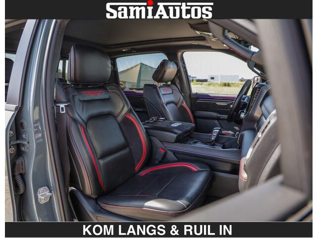 Dodge RAM PICKUP TRX 6.2 V8 HELLCAT | ANVIL | CARBON | RODE STIKSELS | BOM VOL | CREW CAB DUBBELE CABINE | 5 PERSOONS |