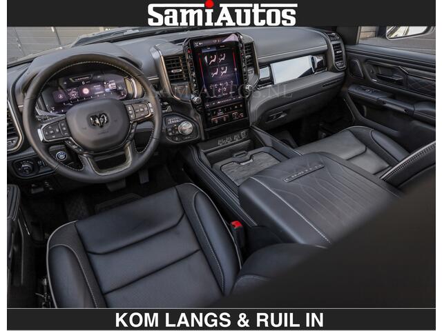 Dodge RAM PICKUP Limited 540 PK | HUD | LUCHTVERING | MASSAGE | PASSAGIERSSCHERM | De Meest Luxe en Volle Pick-Up in zijn Klasse | Comfortabele Dubbele Cabine met Royale 5 Zitplaatsen | BPM vrij | Nu Leverbaar uit Voorraad | Voorraad Nr 2335 - 5153 | De specialist in Amerikaanse pick-ups in Nederland en Europa.
