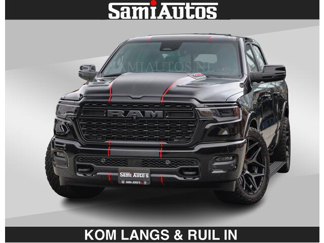 Dodge RAM PICKUP Limited 540 PK | De Meest Luxe en Volle Pick-Up in zijn Klasse | Massage + Full Option | Comfortabele Dubbele Cabine met Royale 5 Zitplaatsen | BPM vrij | Nu Leverbaar uit Voorraad | Voorraad Nr 2334 - 5409 | De specialist in Amerikaanse pick-ups in Nederland en Europa.